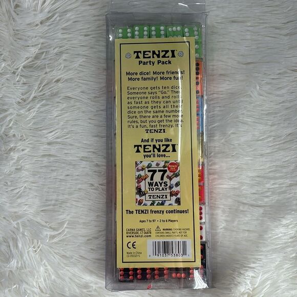 TENZI Party Pack Dice Game Fast Paced Family Fun Game - Picture 4 of 4